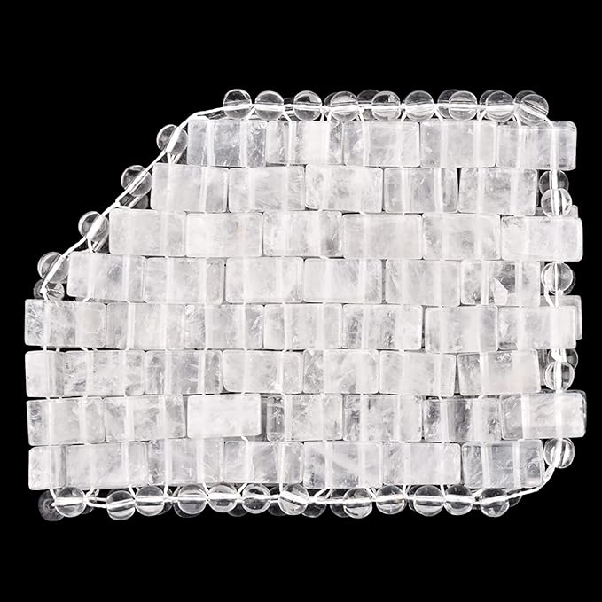 Jade eye mask clear quartz