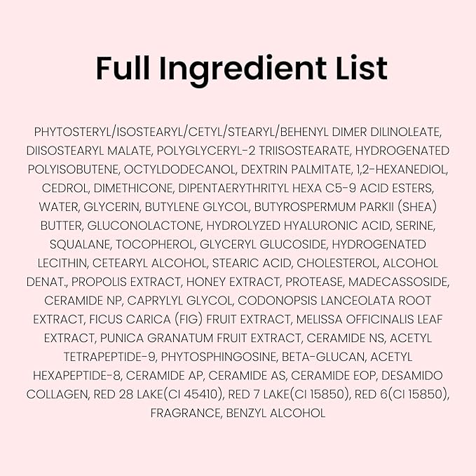 CNP Propolis Jelly Tinted Lipcerin - Cherry Pie, Hydrating Lip Gloss with Manuka Honey & Hyaluronic Acid, Gifts for Women, Korean Skin Care, 0.3 fl.oz.