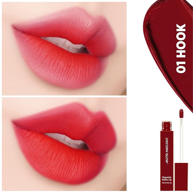 UNICORN GLOW Magnetic Matte Lip [01 Hook], Matte GLOW