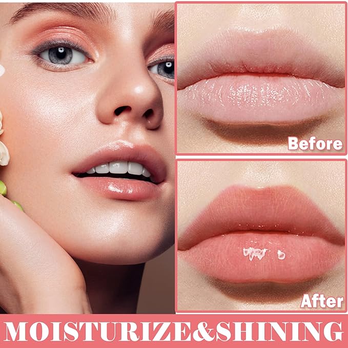 Hydrating Lip Glow Oil Plumping Lip Oil Gloss Hydrating