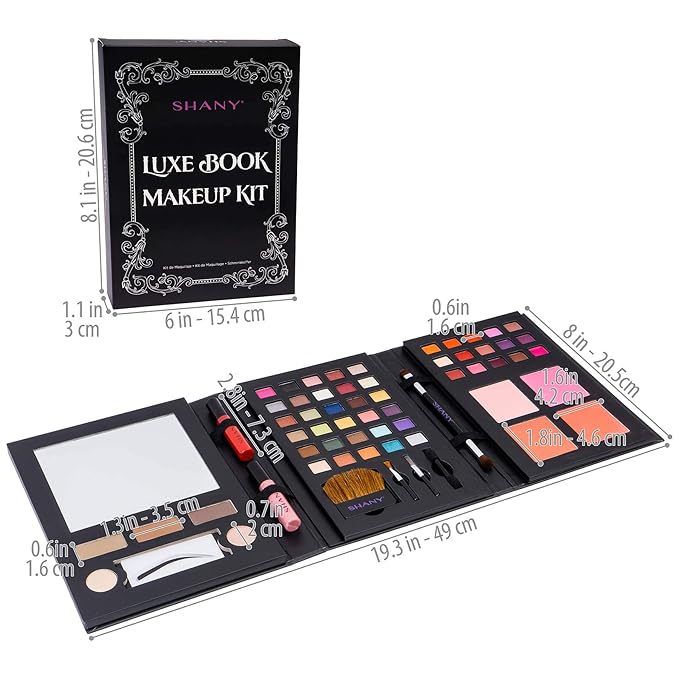 SHANY Luxe Book Makeup Set - All In