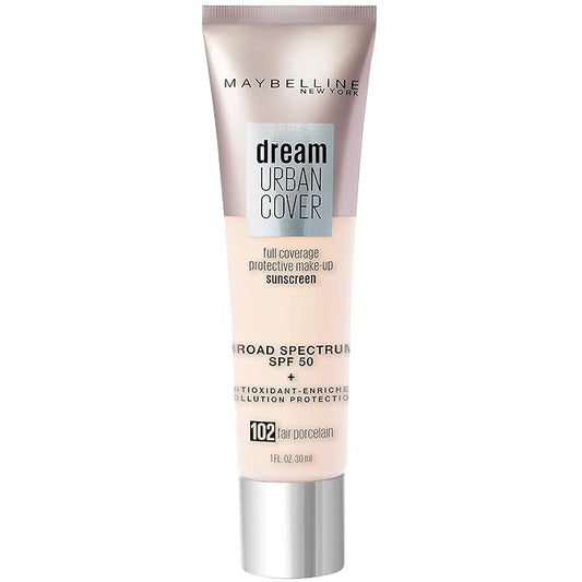 Maybelline Dream Urban Cover Flawless Coverage Foundation Makeup,