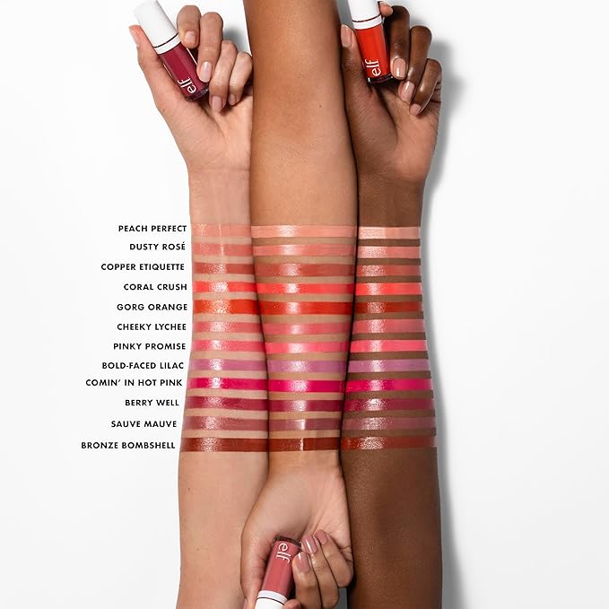 e.l.f. Camo Liquid Blush, Long-lasting Liquid Blush For High-pigment Color, Creates A Soft, Dewy Finish, Vegan & Cruelty-free, Bold-Faced Lilac