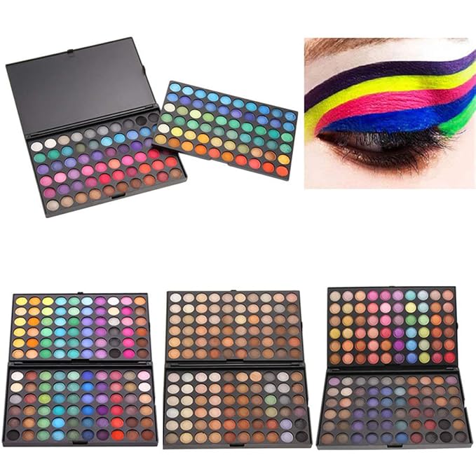 Pro 120 Colors Shimmer and Matte
