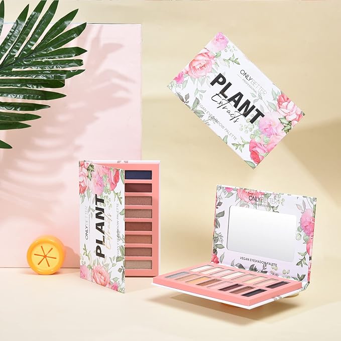 Vegan Eyeshadow Palette, Nude Eyeshadow Palette, 16 Shades