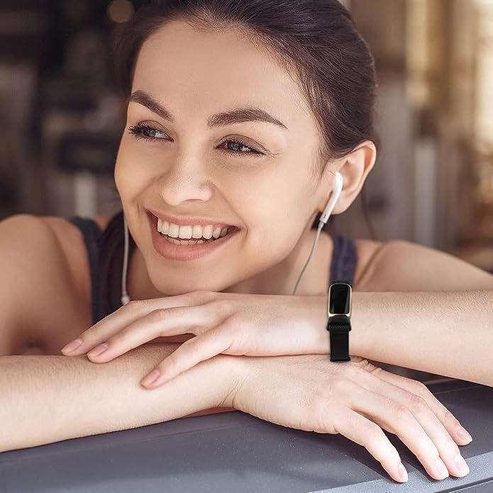 2 Pack Adjustable Elastic Bands for Fitbit Luxe Bands