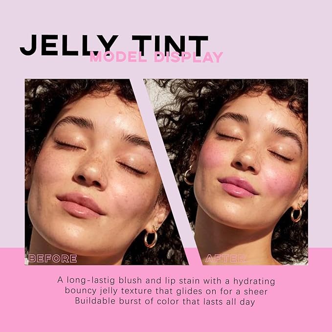 Cooling Water Jelly Tint, Cream Jelly Blush Stick Women #03