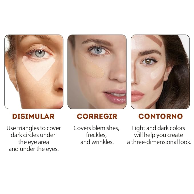 Liquid Concealer Stick Makeup, Hydrating and Lightweight for 01# LIGHT