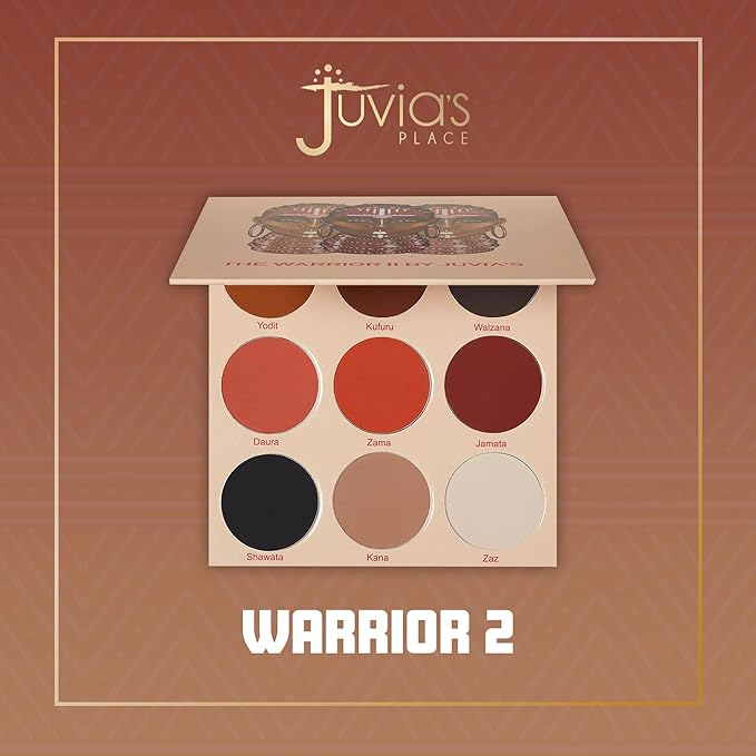 Juvia's Place Warrior 2 Eyeshadow Palette - Professional