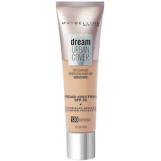 Maybelline Dream Urban Cover Flawless Coverage Foundation Makeup,