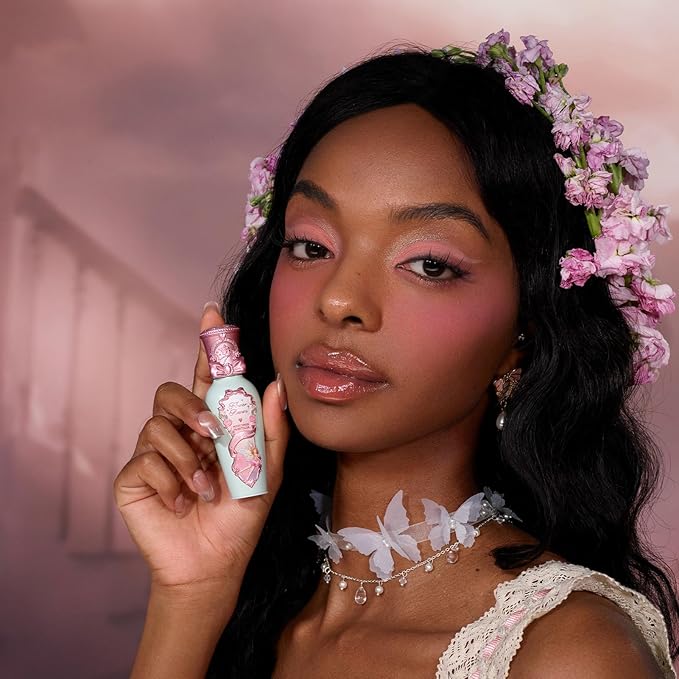 Flower Knows Midsummer Fairytales Lip Gloss G07 Lullaby + Violet Strawberry Rococo Glitter Lip Gloss G02 Rasberry Booze