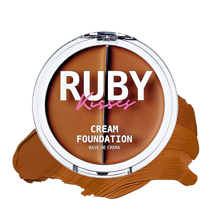 Ruby Kisses 3D Face Creator Cream Foundation & (Level 10)