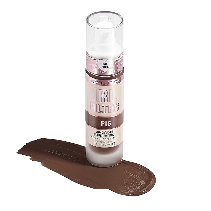 Revolution Beauty, IRL Filter Longwear Foundation, Soft &