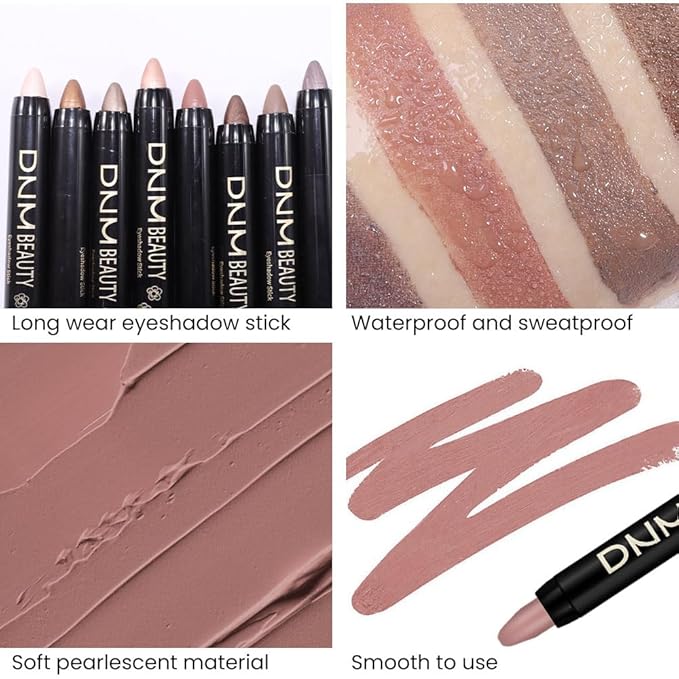 Kaely 2Pcs Cream Eye Shadow Sticks for Older Women, Stone Matte & Putty Matte Natural Eyeshadow Pencil Pens Waterproof, sombras en crema para ojos, 22+23