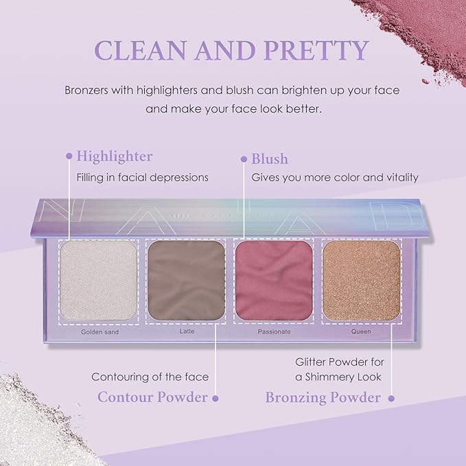 Color Nymph Contour Palette Eyeshadow Makeup Set