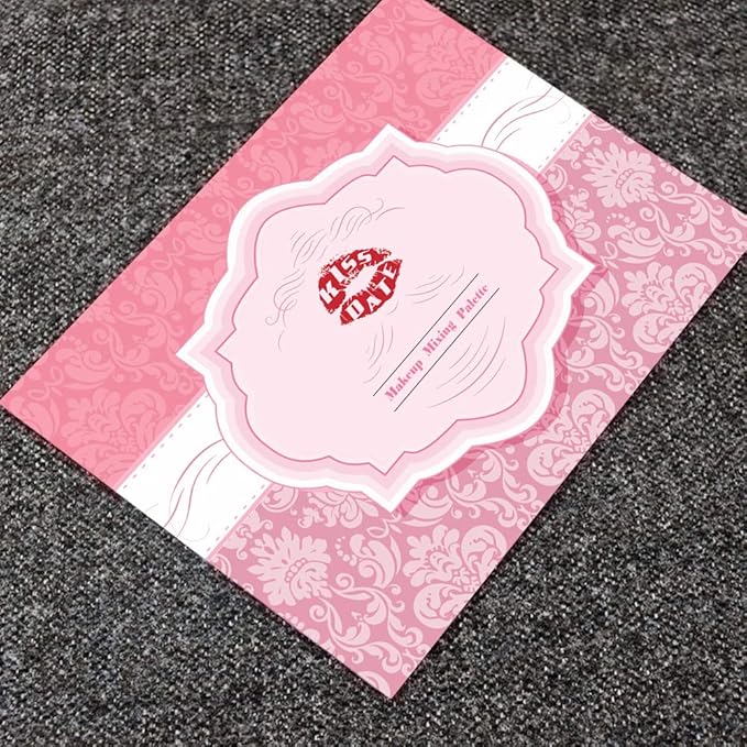 Makeup Mixing Palette, 6x4inch Stainless Steel Makeup Palette