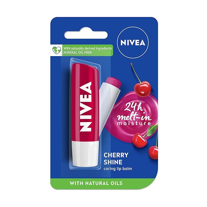 Nivea Lip Care Fruity Shine Cherry, 4.8gm 4.8gm