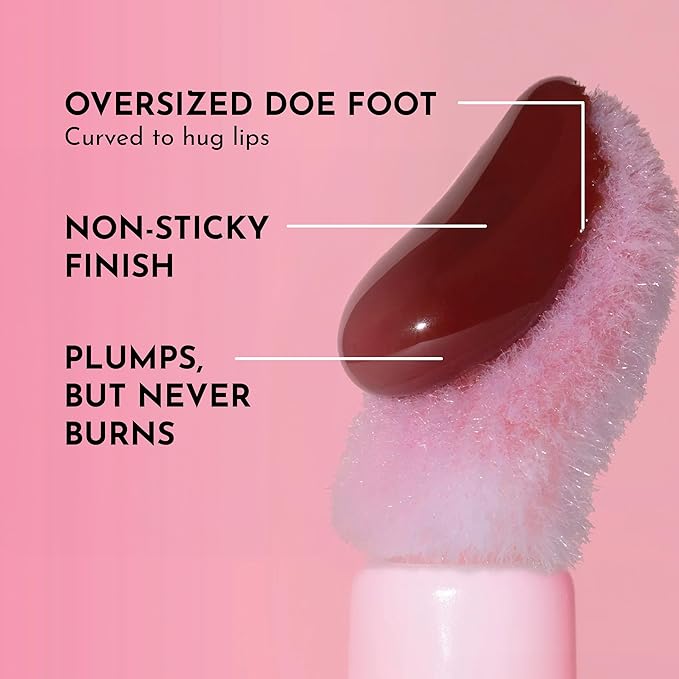 Women's Forget The Filler Lip Plumper Line Gloss, Maple Sugar, Brown, 0.11 Fl Oz (Pack of 1)