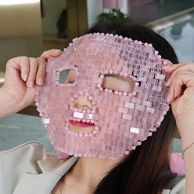 Rose quartz mask??00% all natural