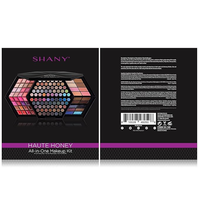 SHANY Haute Honey Makeup Set -