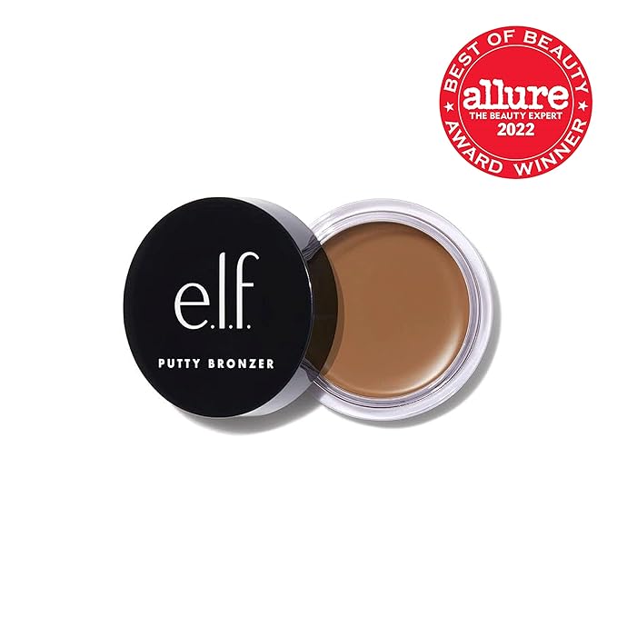 e.l.f. Putty Bronzer, Creamy & Highly Pigmented Formula, Daze, (10g) 0.35 Oz