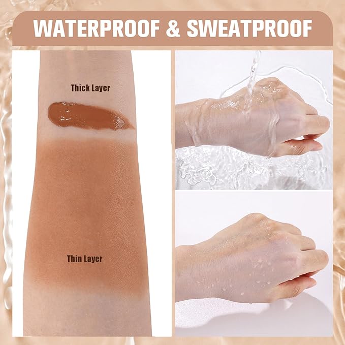 UCANBE Matte Liquid Foundation Makeup, Medium to Full fl. oz.