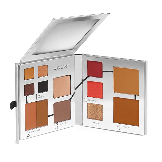 Woosh Beauty, Fold out Face Original Makeup Palette,