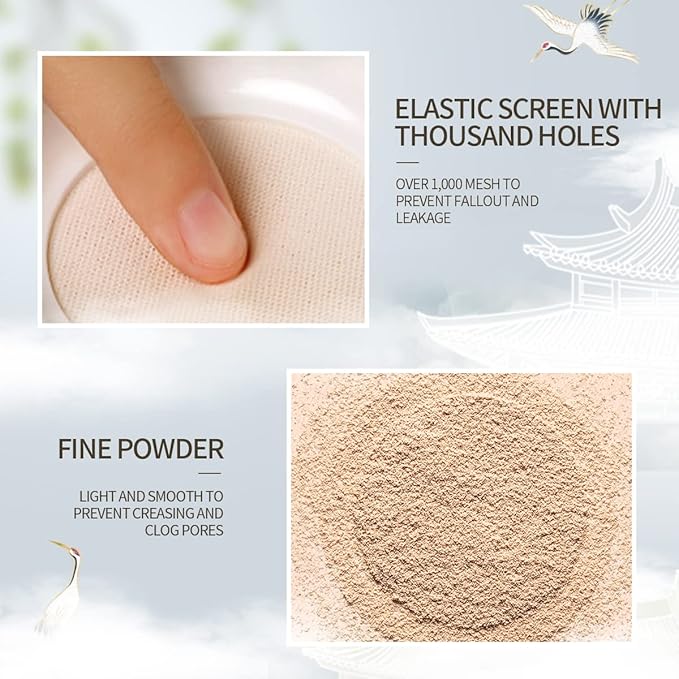 CATKIN Dreamworld Air Makeup Loose Powder Setting Finishing (C01 Natural)