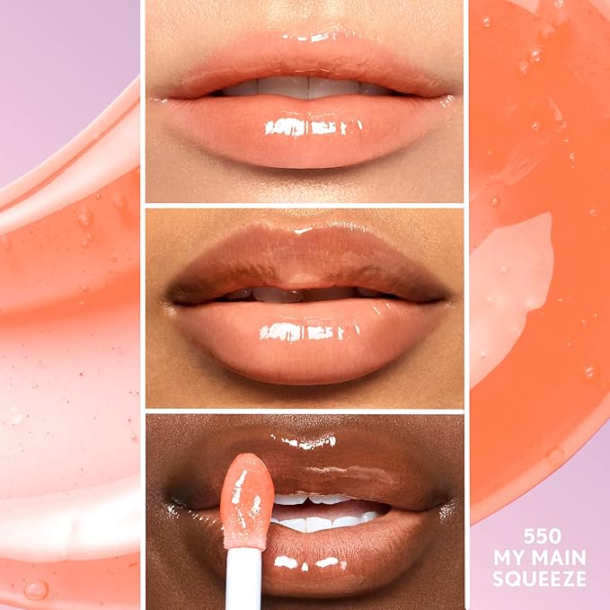 COVERGIRL Clean Fresh Yummy Gloss – Lip Gloss, Sheer, Natural Scents, Vegan Formula - My Main Squeeze