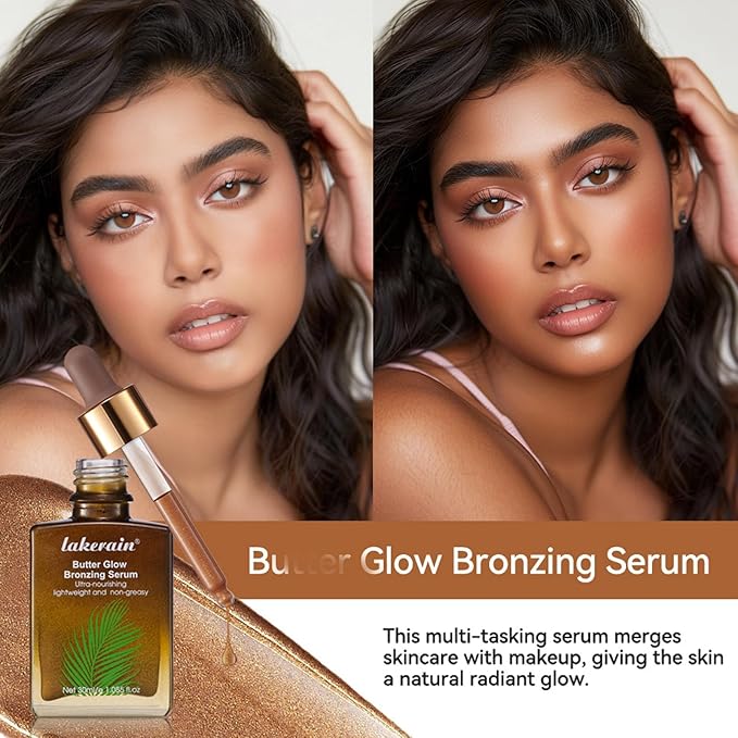 Butter Glow Bronzing Serum, Facial Bronzing Serum, Bronzing Face,