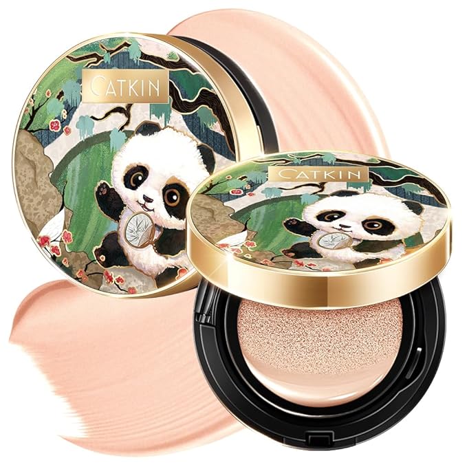CATKIN Panda Land Full Coverage Cushion Fondation, Breathable