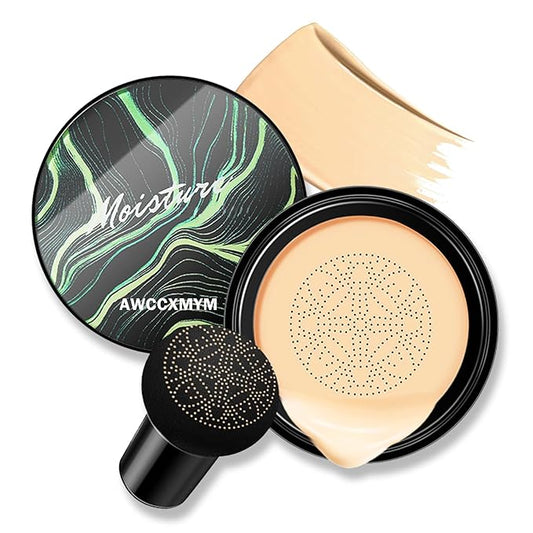 AWCCXMYM CC Cream Cushion Foundation Full Coverage Foundation 05#Buff Beige