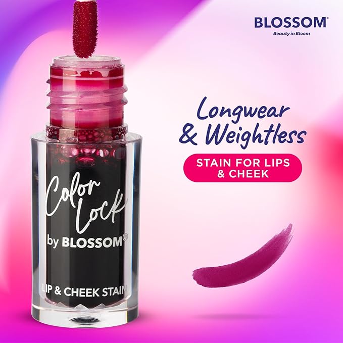 Blossom Color Lock Hydrating Longlasting Lip Stain Hydrating