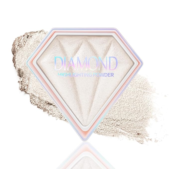 Boobeen Highlighter Makeup Palette, Baked Highlighter Bronzer Powder