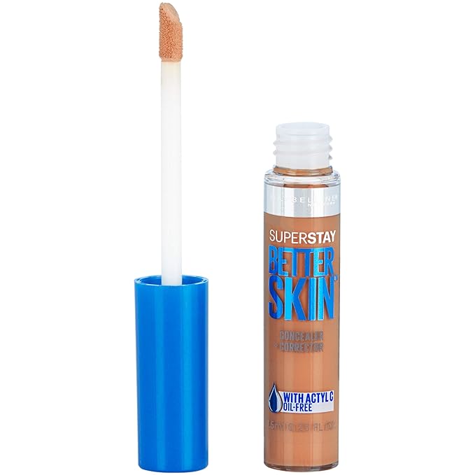Maybelline New York Superstay Better Skin Concealer, Medium, Fluid Ounce