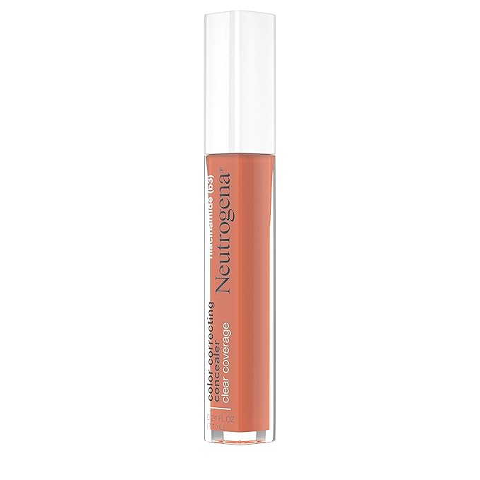 Neutrogena Clear Coverage Color Correcting Concealer Makeup, Lightweight fl. oz