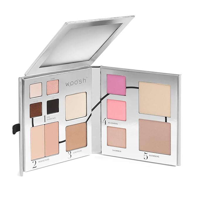 Woosh Beauty, Fold out Face Original Makeup Palette,