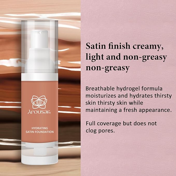 Liquid Foundation Makeup, Improves Uneven Skin Tone, Lightweight 32# TAN