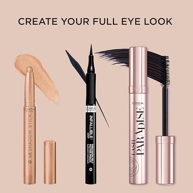 L'Oreal Paris Makeup Le Shadow Stick Eyeshadow, Blendable, Smudge-Resistant, Cream Eyeshadow, Magnetic Mauve, 0.05 Oz