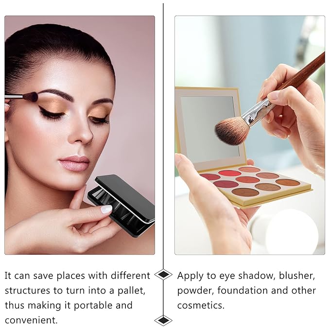 Luxshiny Makeup Case Organizer Empty Eyeshadow Box Empty