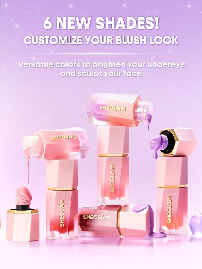 SHEGLAM Color Bloom Liquid Blush-On Call