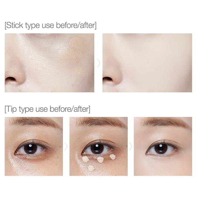 THESAEM Cover Perfection Ideal Concealer Duo (#1 Clear Crease-Proof Concealer