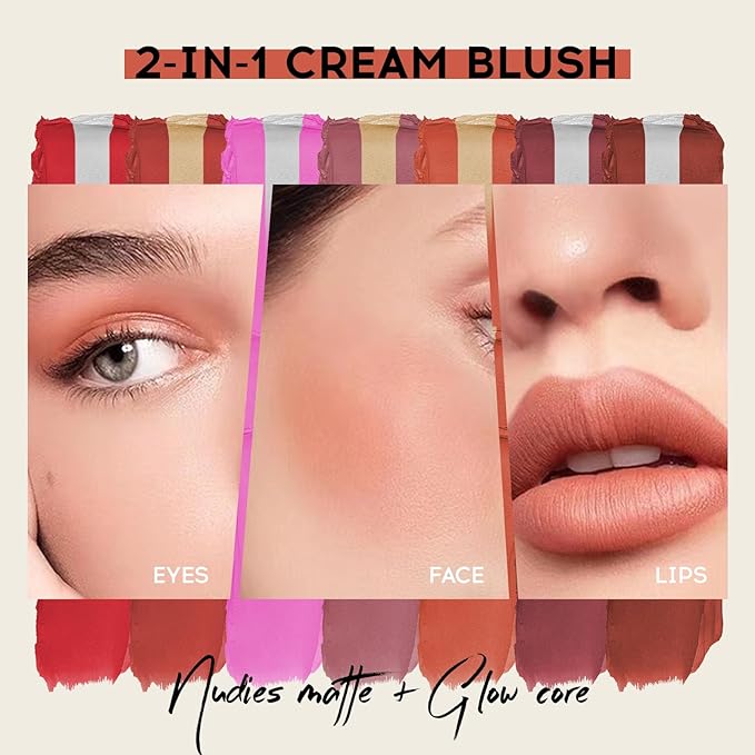 Cream Blush, Jelly Blush, Beauty Blush Makeup Sticks, Stick #04