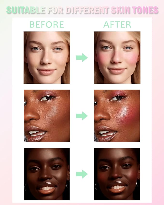 Pink Liquid Blush Oil Clear Liquid Blush for for Women