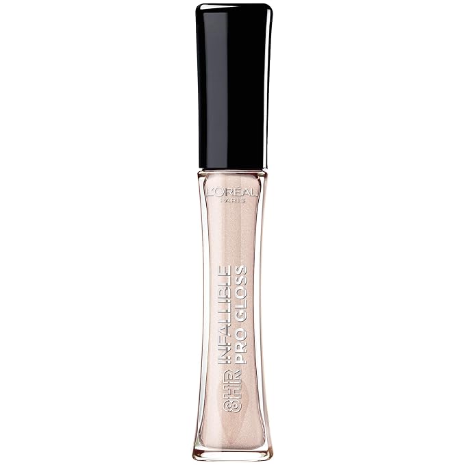 L’Oreal Paris Makeup Infallible 8 Hour Hydrating Lip Gloss, Frosted, 0.21 Fl Oz