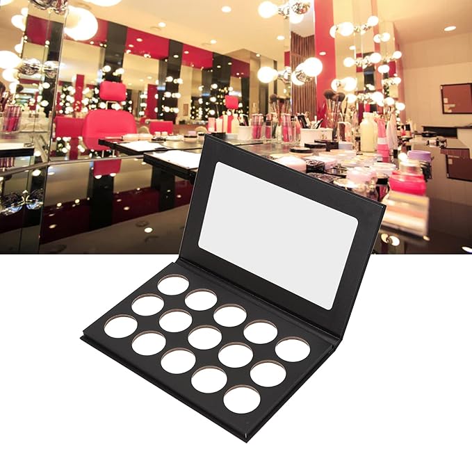 DIY Empty Eyeshadow Palette, Empty Makeup Palette, Black