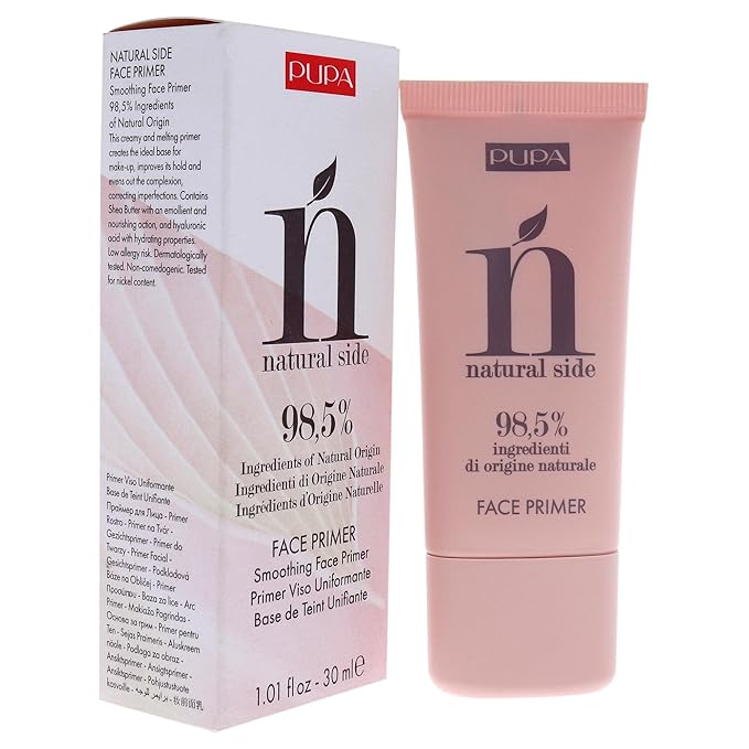 PUPA Milano Natural Side Face Primer - Smoothing Face 01 Oz