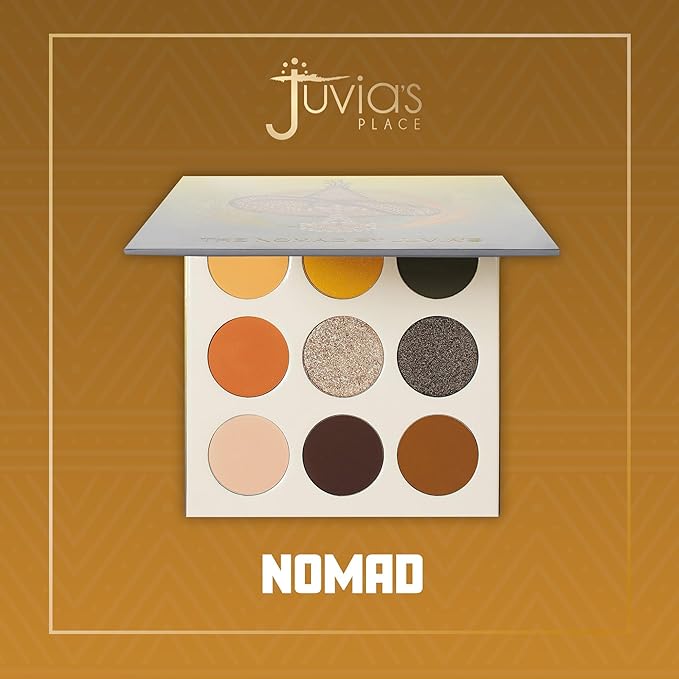Juvia's Place Palette The Nomad - Marigold, Shimmering