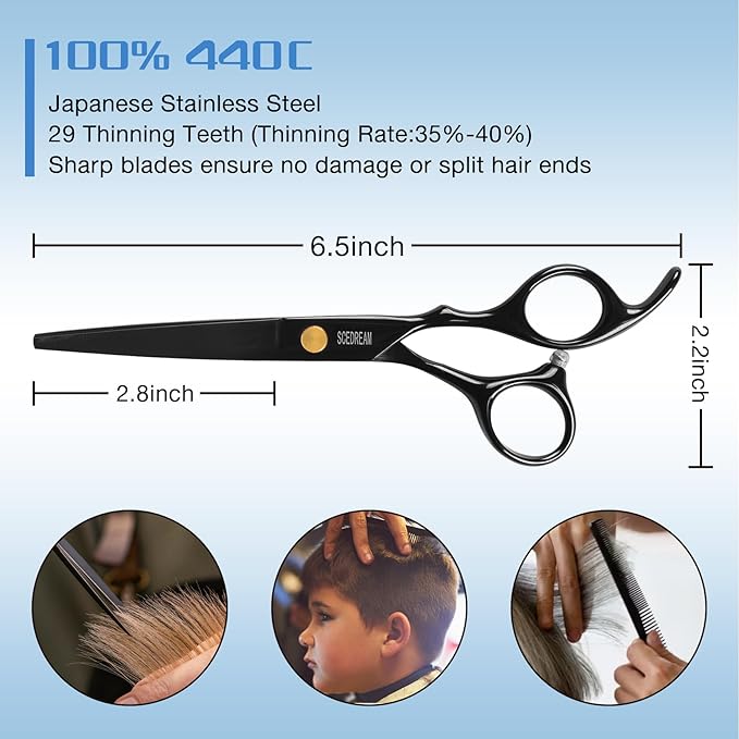 11 PCS Hair Cutting Scissors