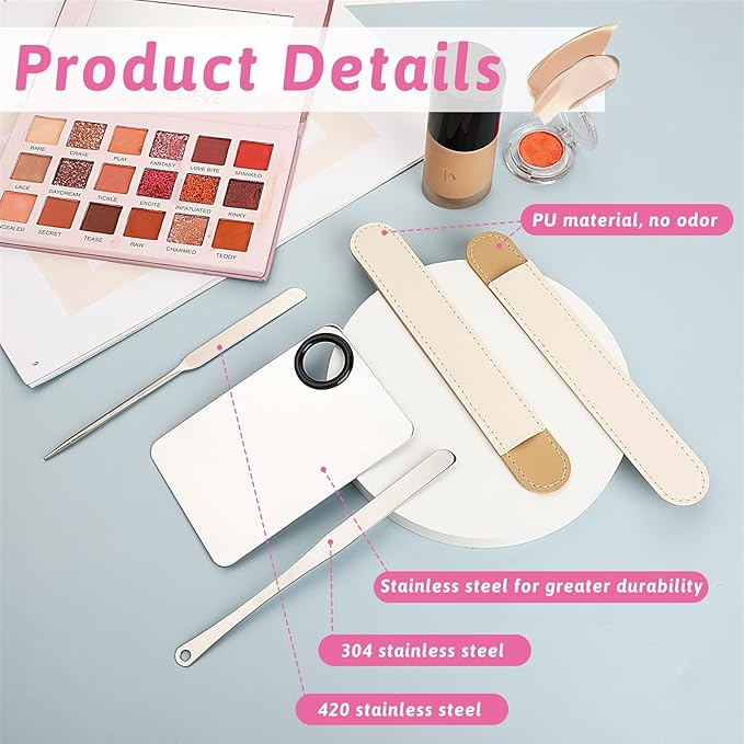 Makeup Mixing Palette, 5 Piece Set Makeup Palette